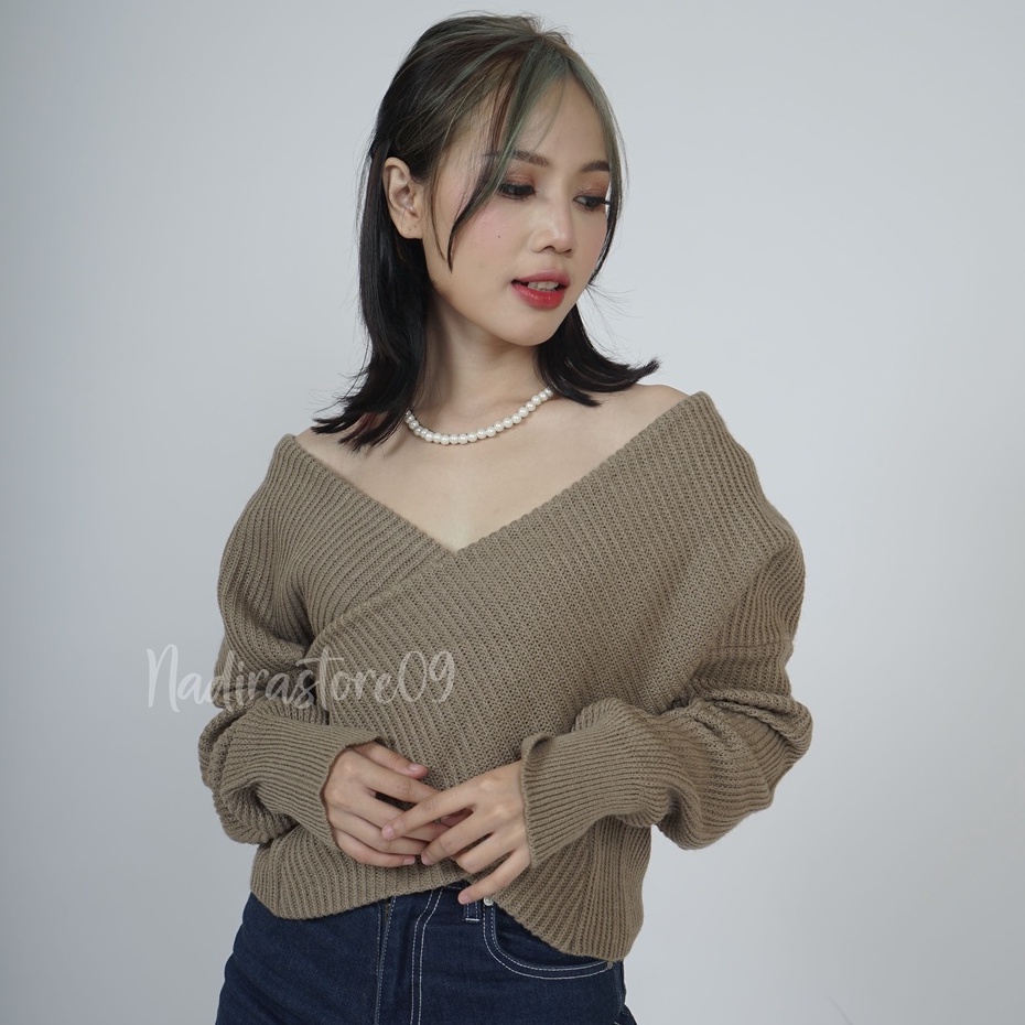 Nadira Sweater Top Premium Knit