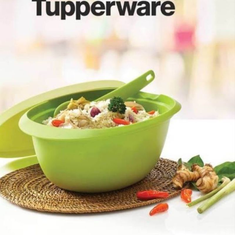 tupperware blossom rice server - tempat nasi goreng - tempat nasi - produk malaysia