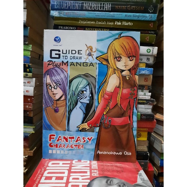 BUKU ORIGINAL GUIDE TO DRAW PLUS MANGA FANTASY CHARACTER