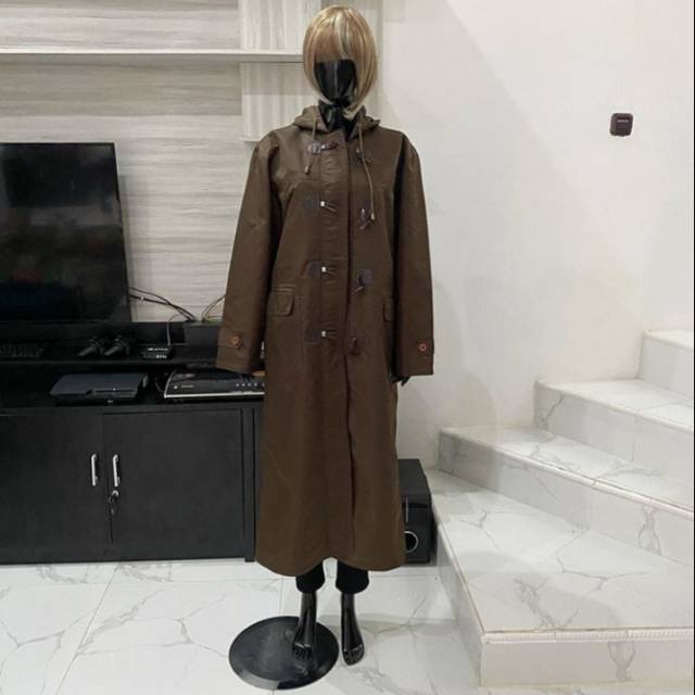 Coat Winter Pria / Wanita Panjang From Korea
