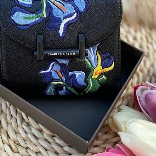 ™ DOMPET | WALLET | WANITA | CNK CK322 WALLET EMBROIDERY VAN GOGH ORI PREMIUM IMPORT CKW024 ★