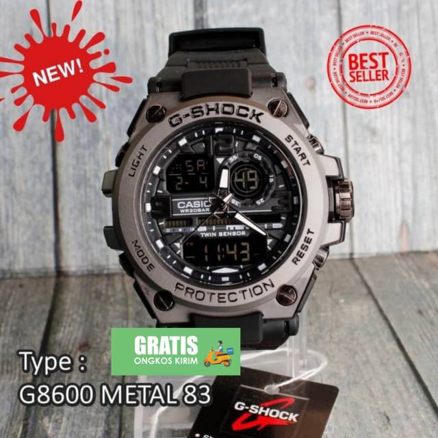 g shock g8600 metal