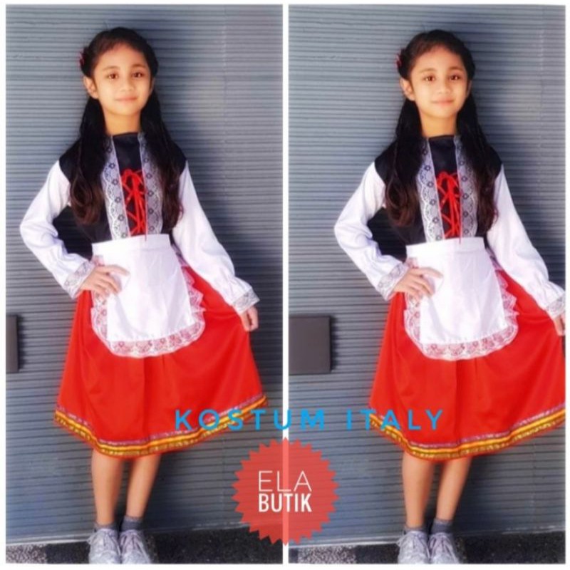 Kostum italy-italia-kostum italya internasional