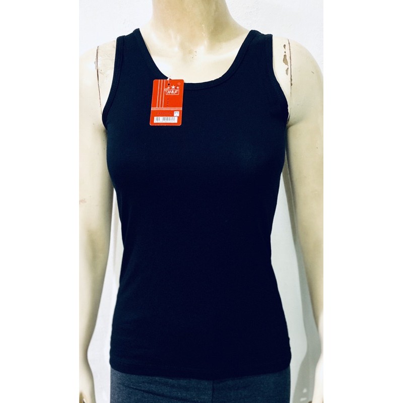 Tanktop / Tengtop | Kaos Dalam singlet Wanita H&amp;F Tali Besar Bahan Katun Kaos Allsize