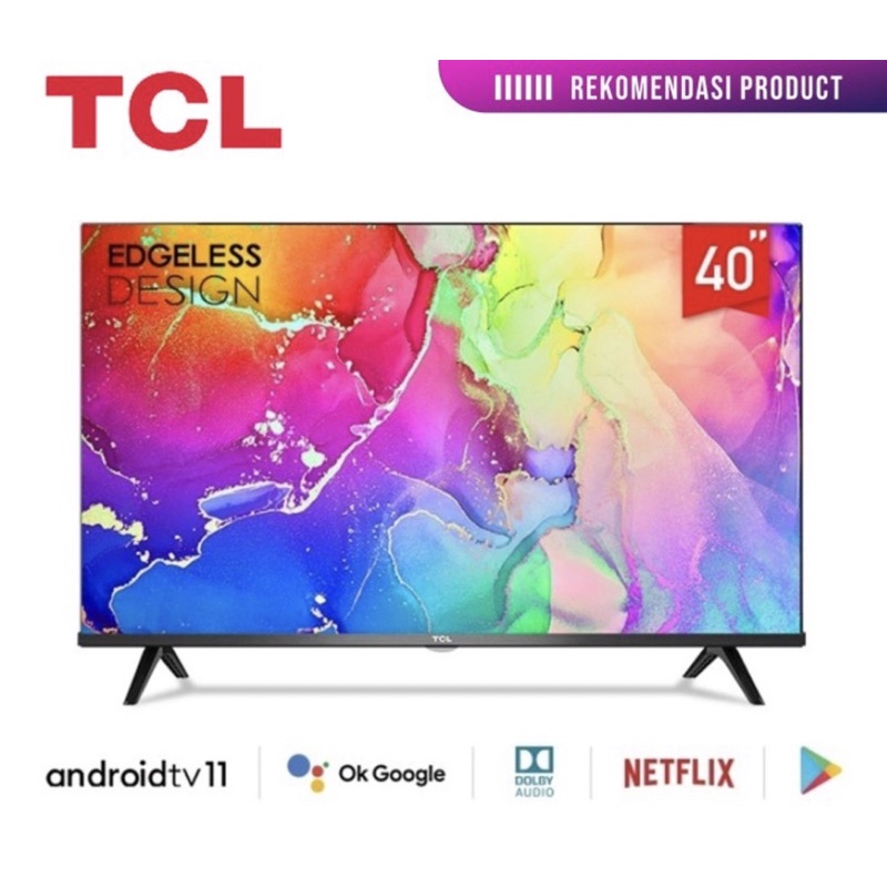 TV TCL ANDROID SMART TV 40A7 40 inch ANDROID