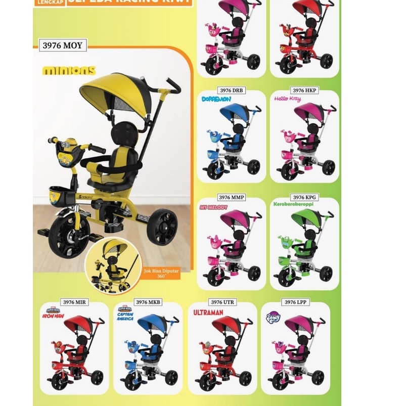 SEPEDA ANAK RODA TIGA NAKAMI