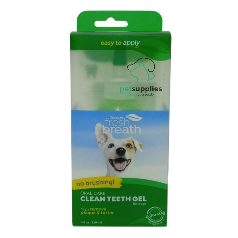 Tropiclean Clean teeth pembersih karang gigi anjing