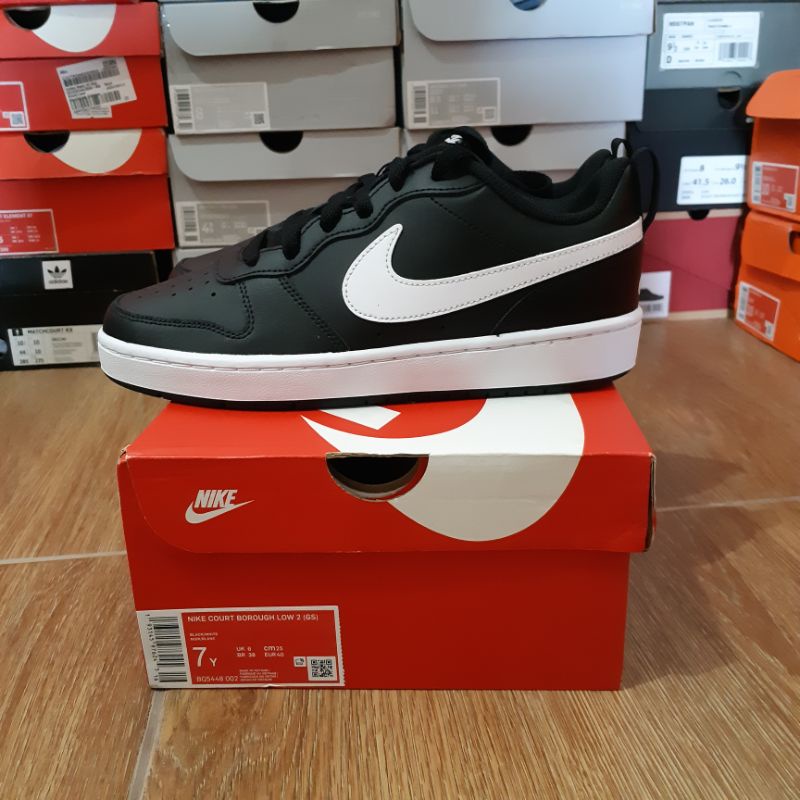 Nike Court Borough Low 2 Black White Original
