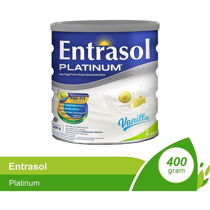 

ENTRASOL SENIOR VANILA 400gr