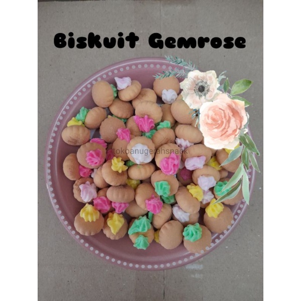 

BISKUIT GEM ROSE 200Gram | KUE KANCING | BISKUIT WARNA WARNI | TOKO ANUGERAH SNACK