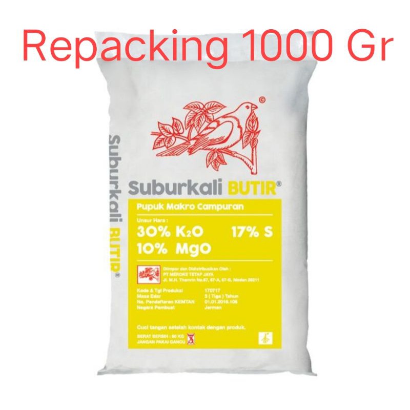 Pupuk Meroke Subur Kali Kemasan Repacking 1000 Gram