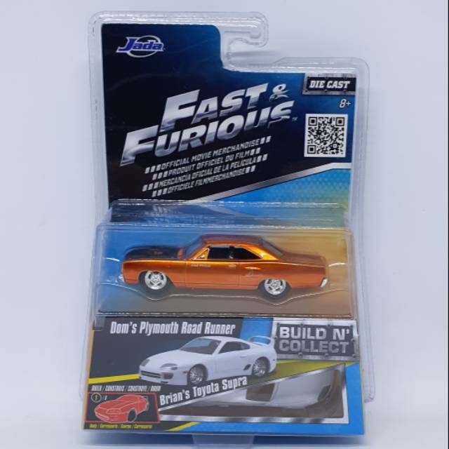 Jada 1/55 Fast Furious Dom-s Plymouth Road Runner