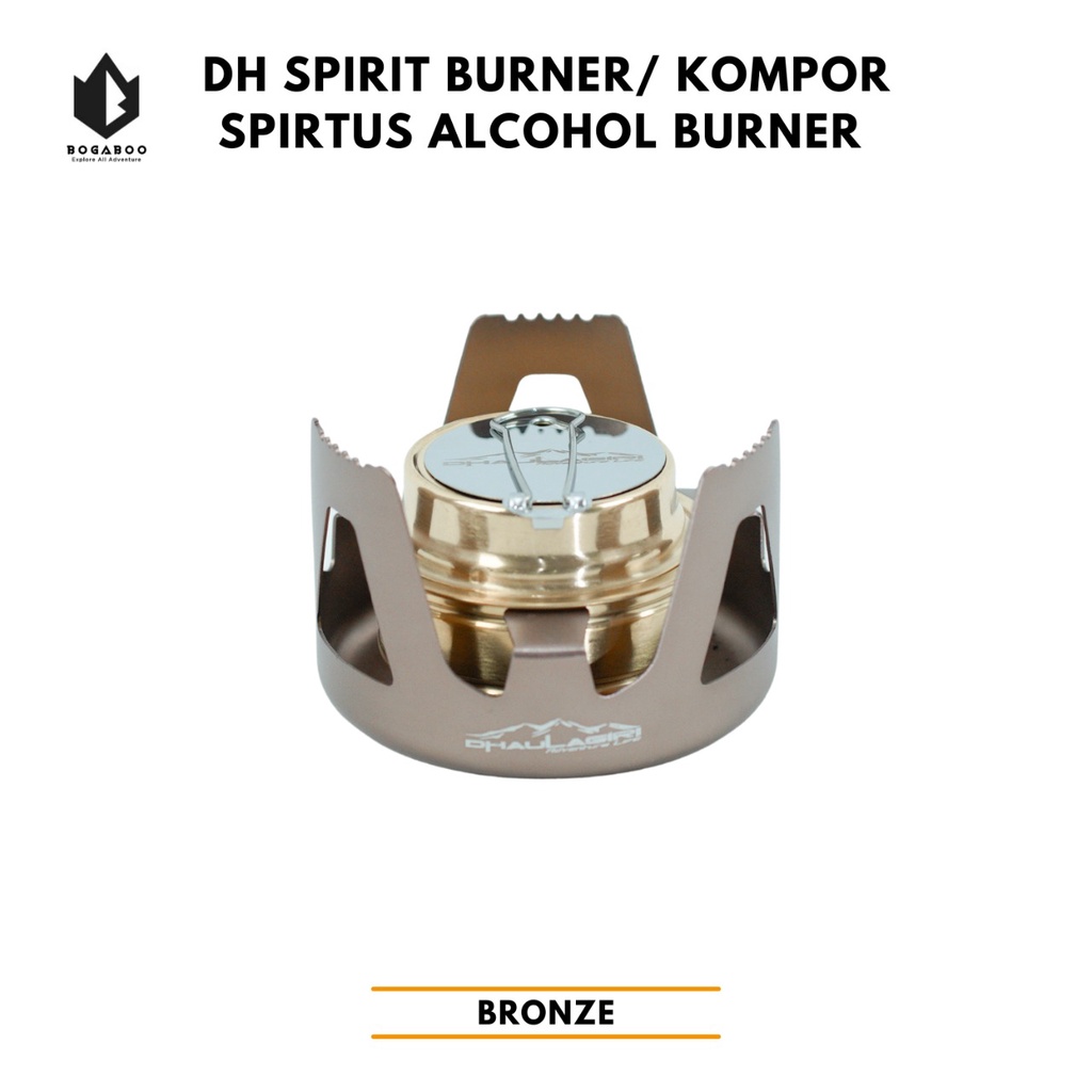 Bisa COD  Kompor Spirtus Alcohol Burner Dhaulagiri - Aloc Stove Outdoor Camping UL