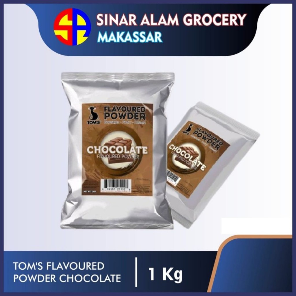 

TOM'S FLAVOURED POWDER chocolate 1KG/BUBUK MINUMAN 1KG