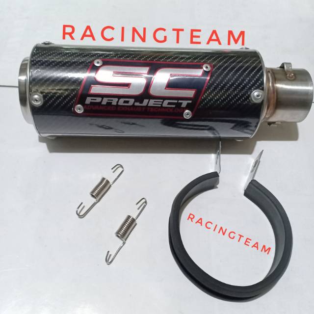 Slenser knalpot NINJA 250 CBR SATRIA R25 GSX CBRK45 R15 SC PROJECT original