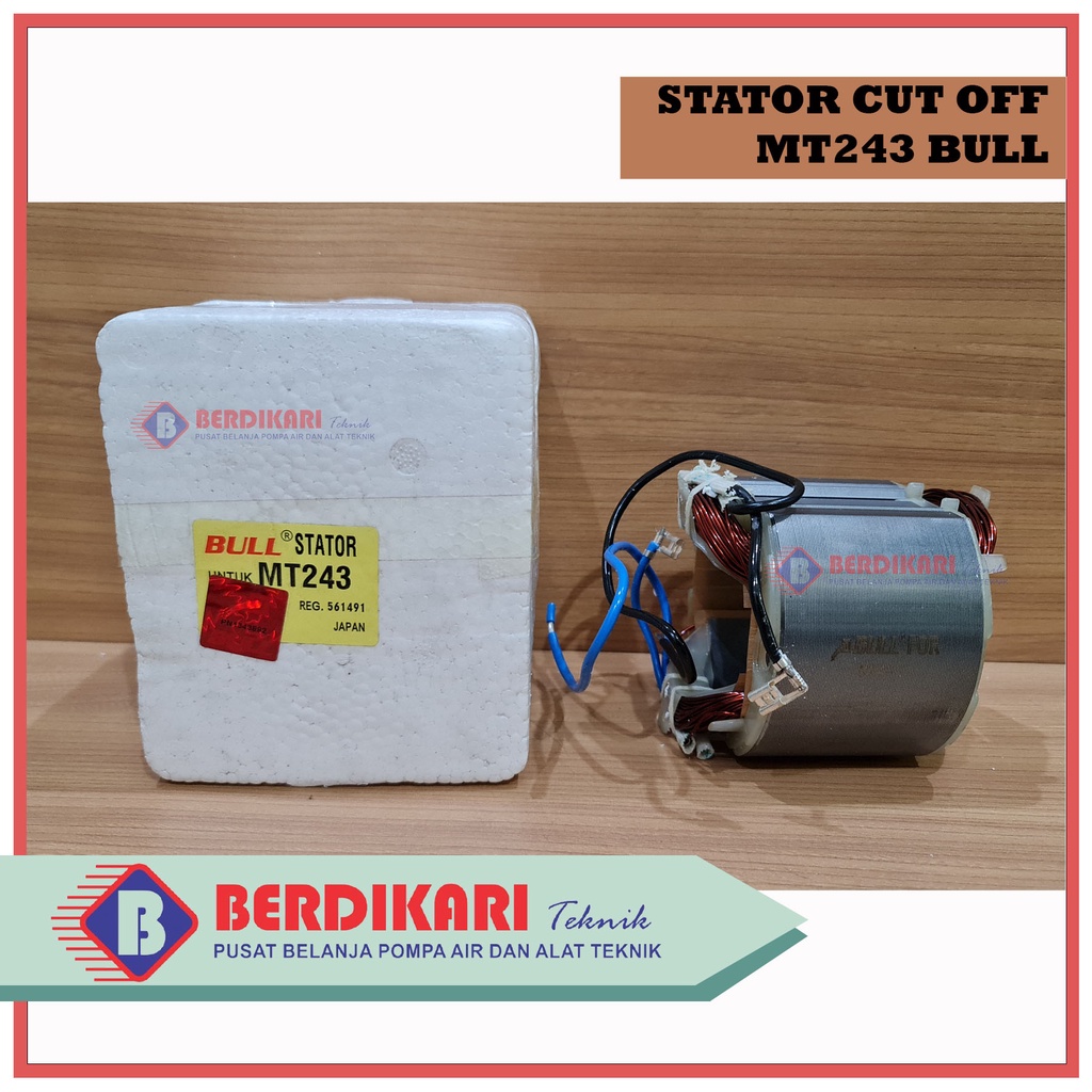 Stator MT243 MT 243 BULL FOR MESIN CUT OFF 14 INCH MAKTEC