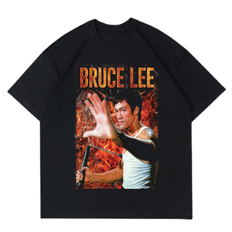 kaos BRUCE LEE | DRAGON baju tshirt bootleg vintage pria wanita dewasa remaja anak tee man women ove