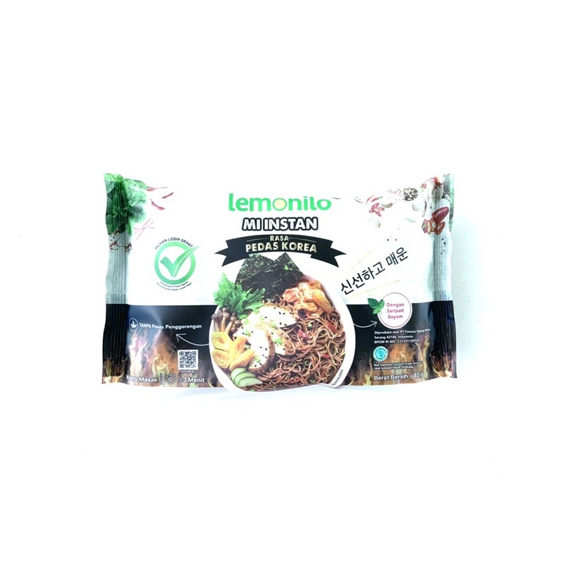 mie instant lemonilo ayam bawang / kari / mie goreng / mie korea