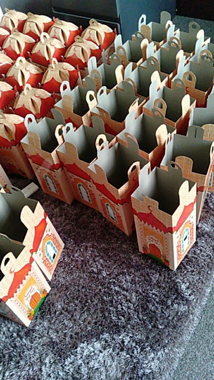 Idul Fitri, Box Lebaran, Packaging, Dus, Toples Box, Kotak - Tbif03 21  (20pc)