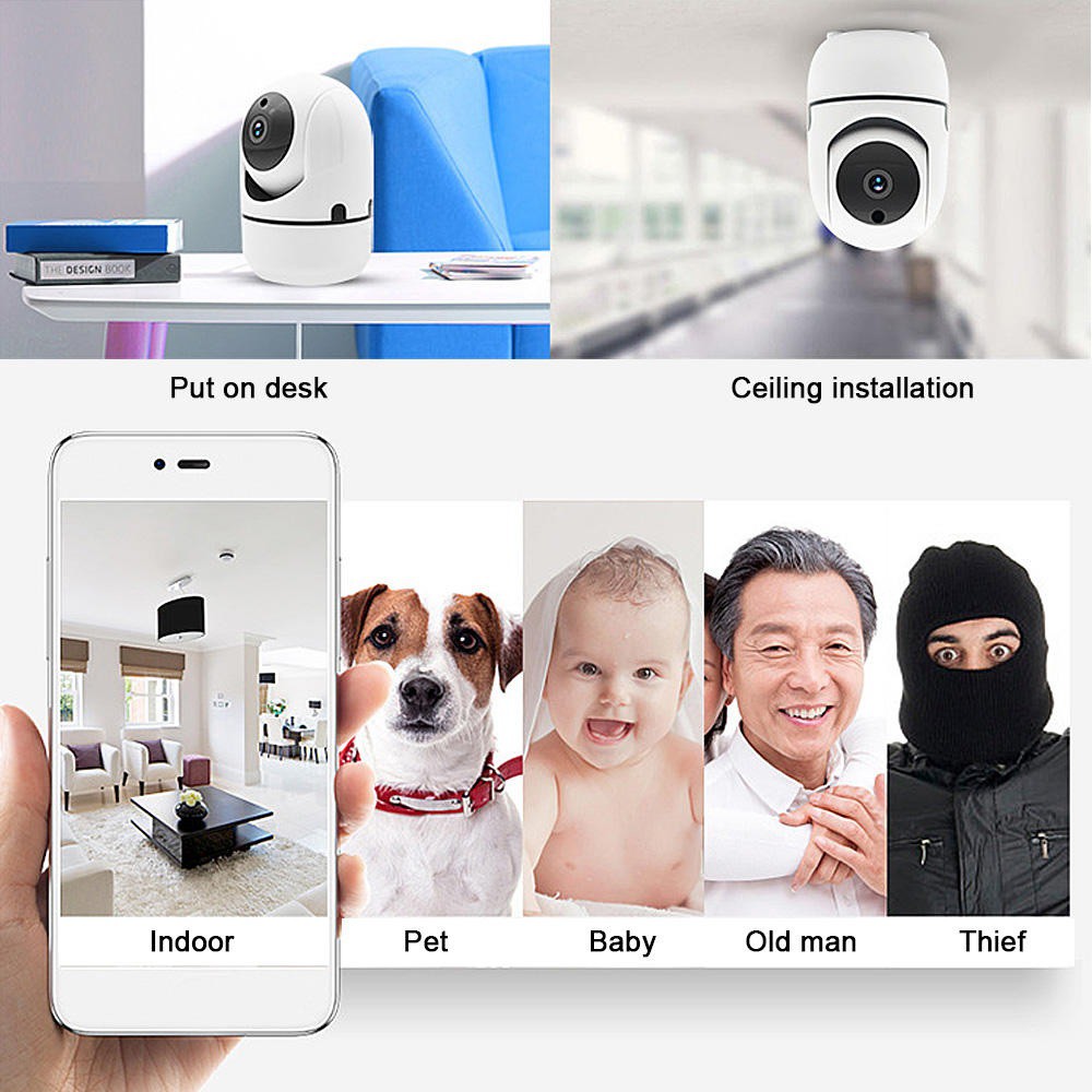 174 CES NEWS 1080P Wireless WIFI IR Cut Security IP Camera Night Vision HD