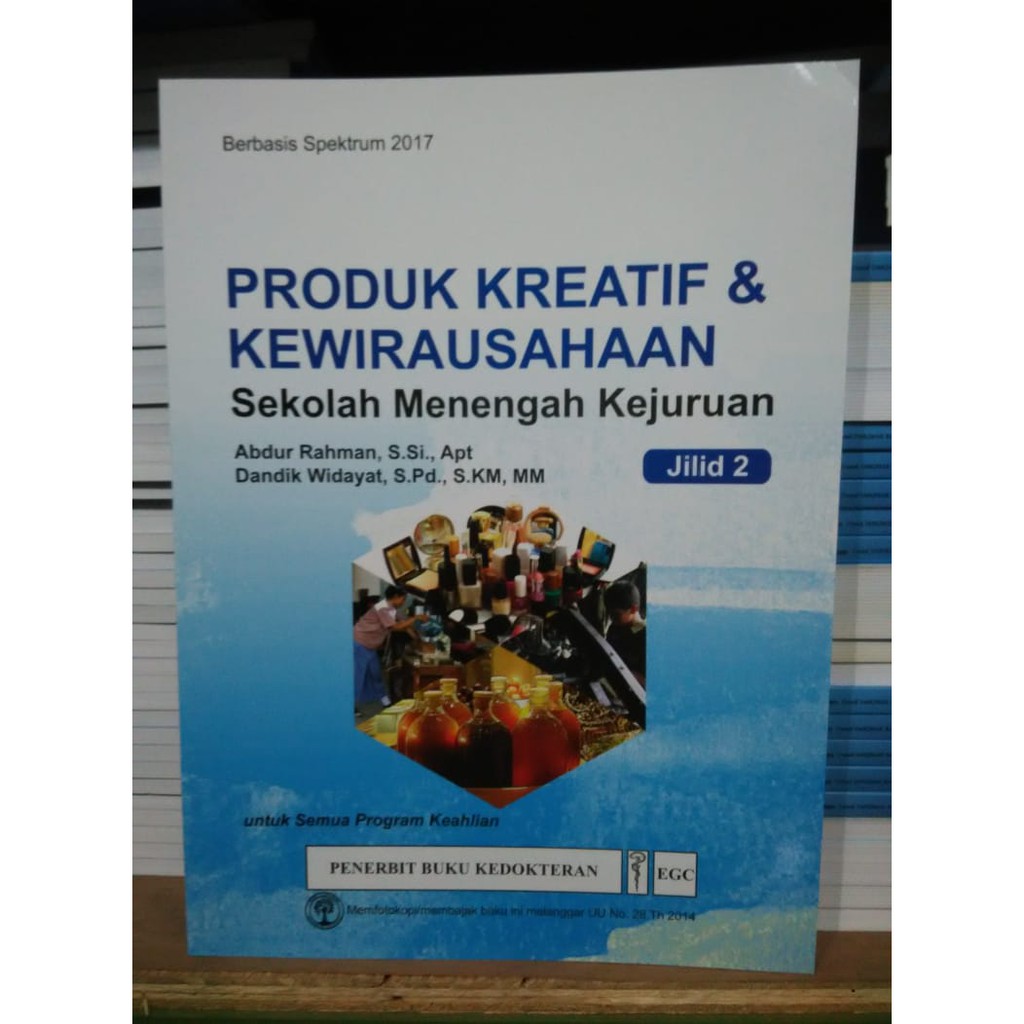 Produk Kreatif Dan Kewirausahaan untuk SMK Jilid 2 