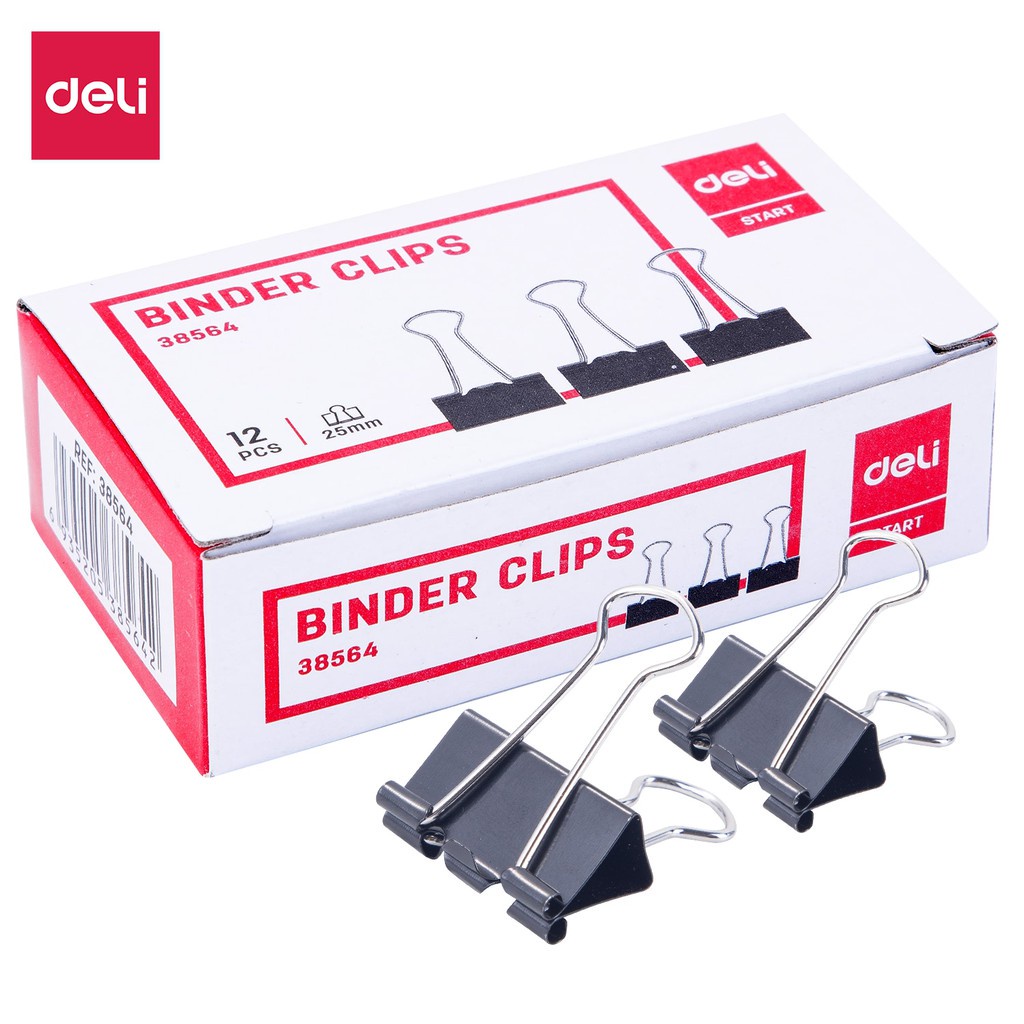 

Deli Binder Clips No. 111 - E38564