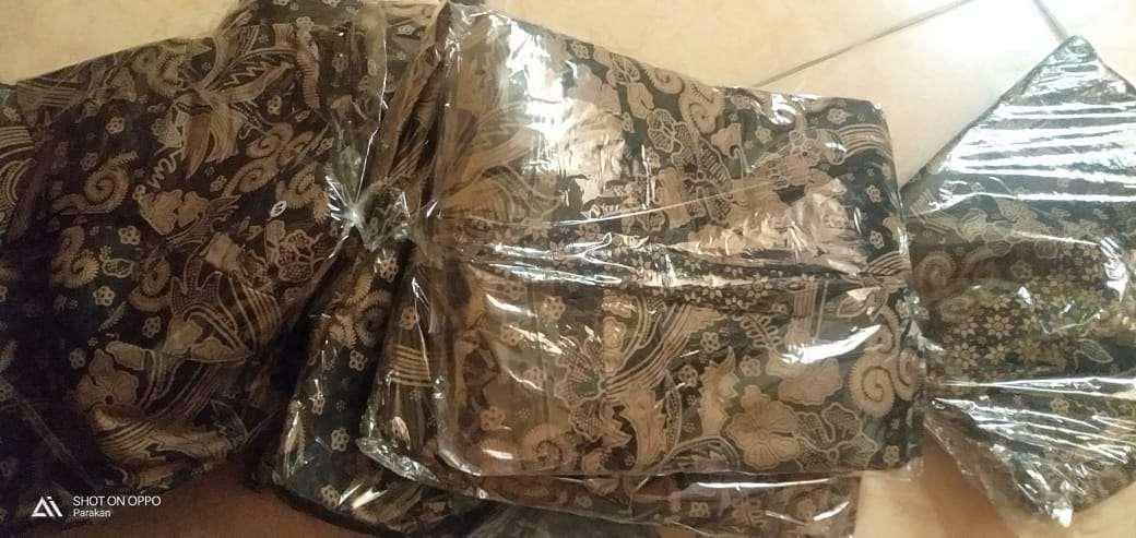 Maura Couple - Sania Ruffle Batik Couple Ori Ndoro Jowi Garansi Termurah Shopee - Batik Modern Solo