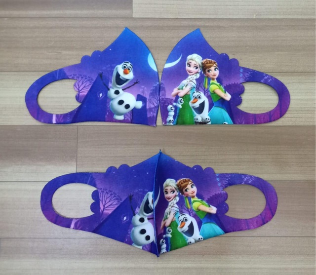 MASKK SCUBA PRINTING ANAK-ANAK | RANDOM MOTIF KARAKTER