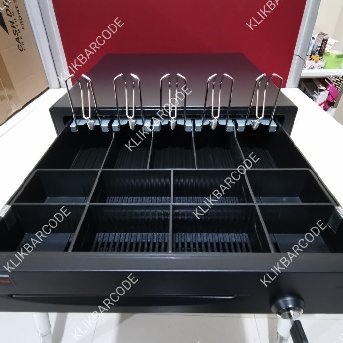 

PROMO LACI UANG KASIR IWARE MT 410 5BILL 8COIN (PLAT BESI) CASH DRAWER MURAH