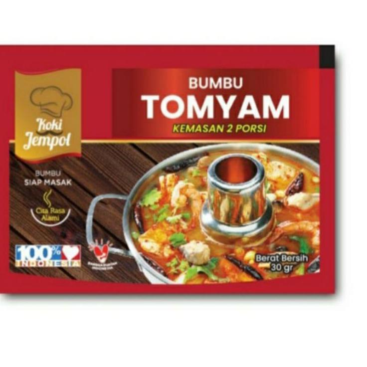 

ㅫ Bumbu Tomyam Koki Jempol 30gr ⏎