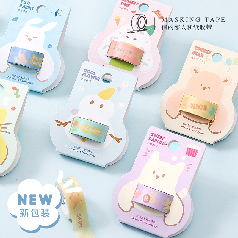 

Washi Tape / Masking Tape Animal 3m