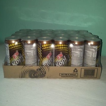 

[ KARTON ISI 24 KALENG ] F&N COFFEE SODA / FNN KOPI SODA