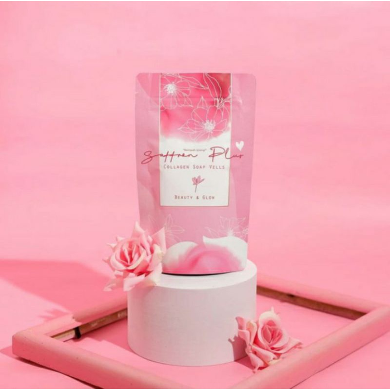 SAFFRON PLUS COLLAGEN SABUN VELLS BEAUTY BY VELIS STORE