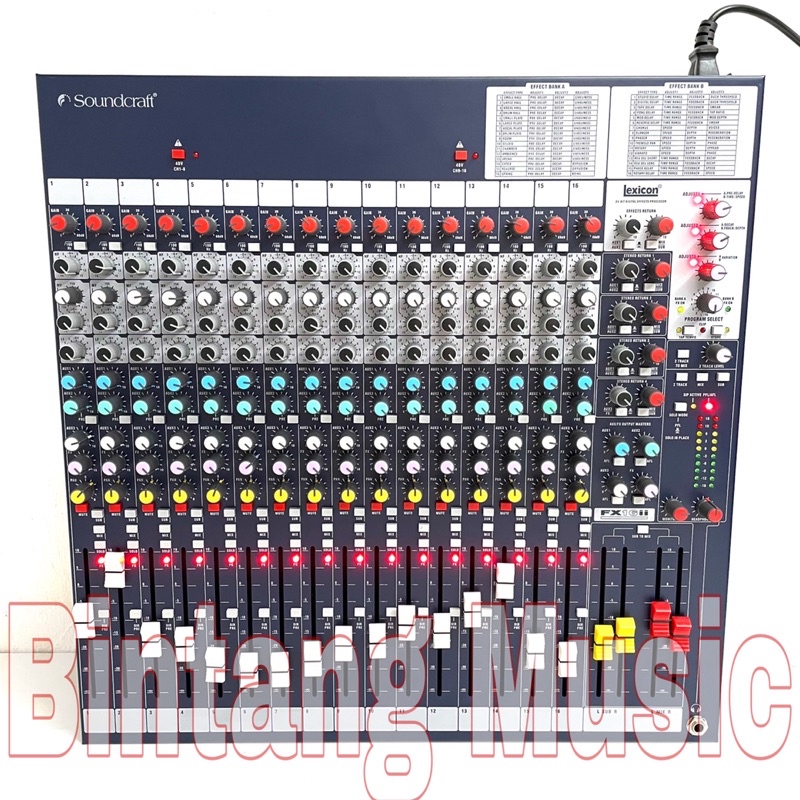 Mixer FX16II 16 Channel FX 16ii