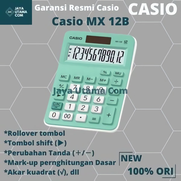 Kalkulator Casio MX 12B Green