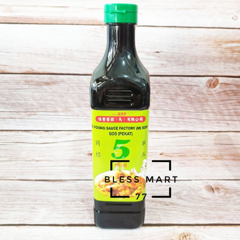 

Saus Kecap Pekat Hung Foond 555 Malaysia 750ml SOS Pekat