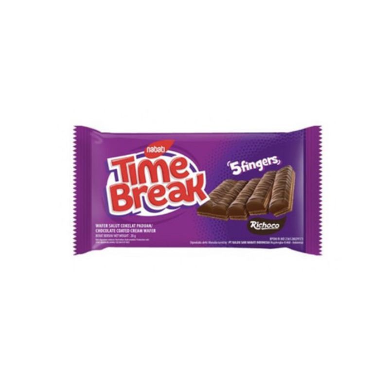 Nabati Time Break 1 Renceng Isi 10 Pcs