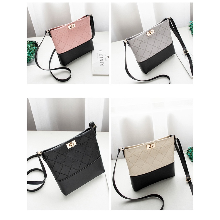 Tas Selempang Wanita Mini Fashion Korea Style Tas Cewek Import Sling Bag PU Satu7an T84