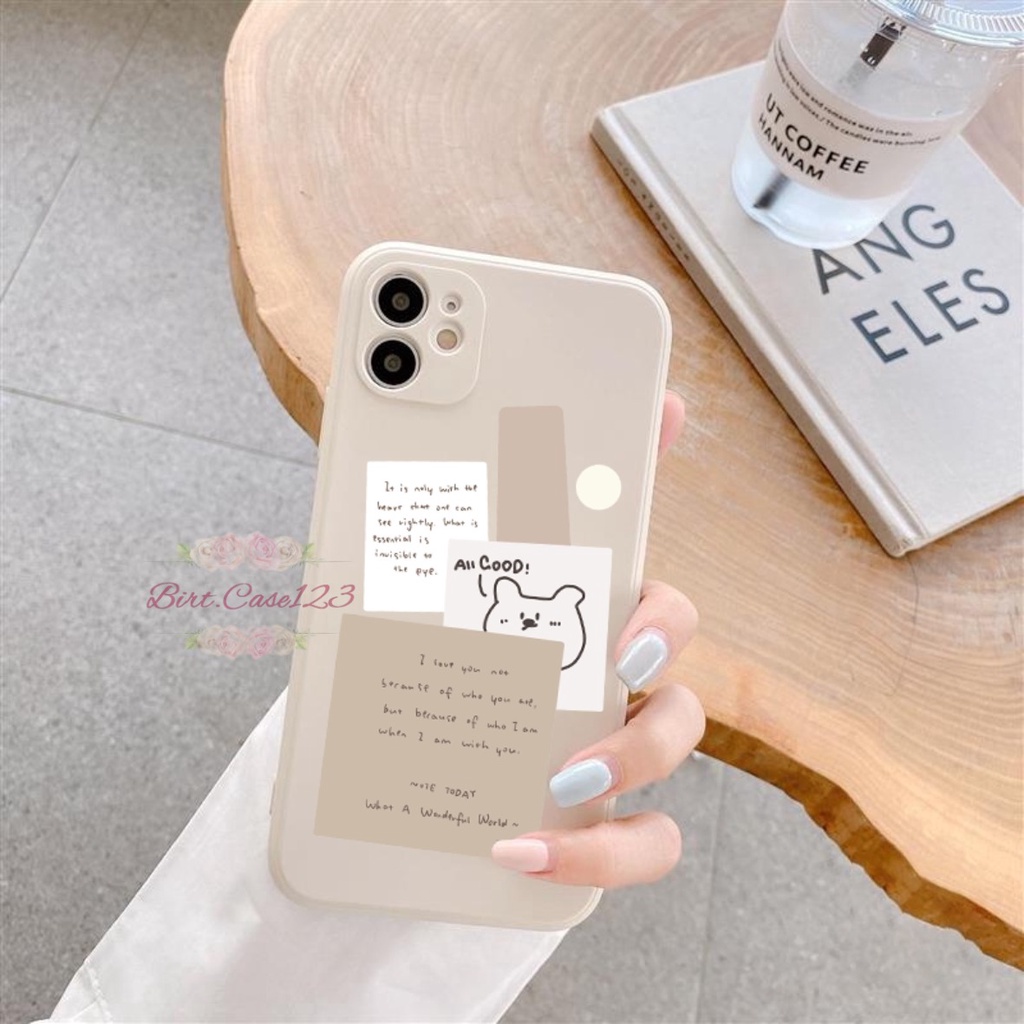 SOFTCASE MACARON PELINDUNG KAMERA CUSTOM ALL GOOD OPPO VIVO SAMSUNG REALME XIAOMI IPHONE INFINIX FOR ALL TYPE BC6527