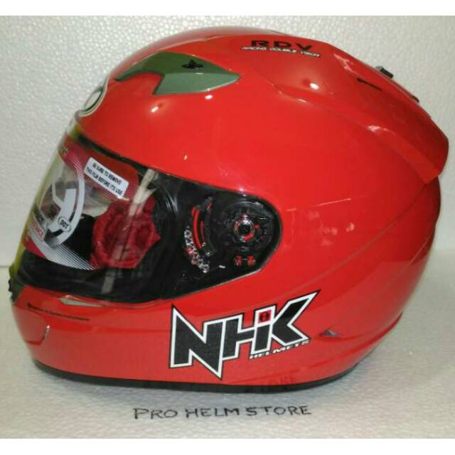 Helm NHK Gp 1000 Double visor Red solid