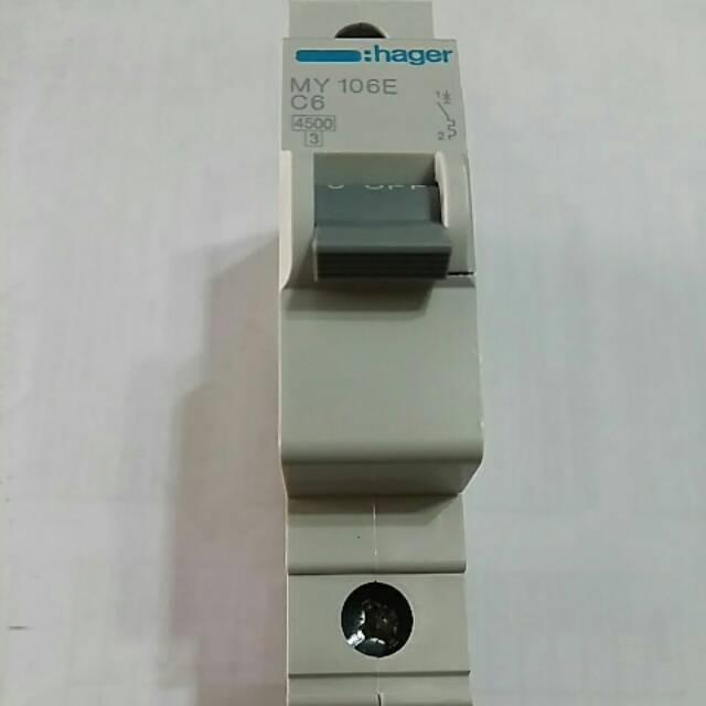 MCB Hager 6 A