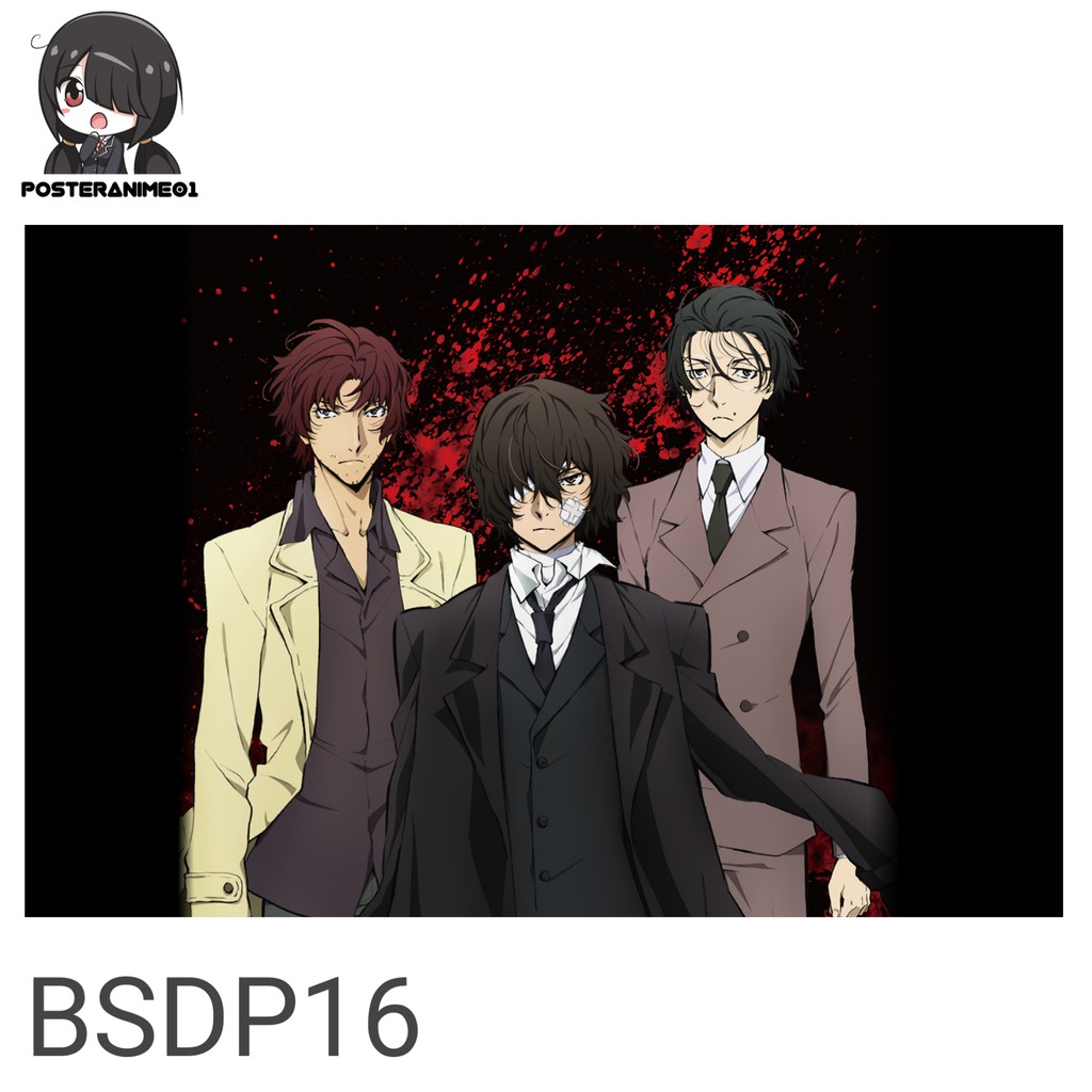 Poster Anime Bungou Stray Dogs #1 | Poster Anime Bungou Stray Dogs-BSDP16