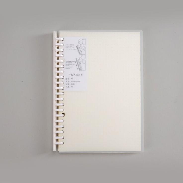 

[OA443] Binder Note Spiral Ring Model ( Garis, Polos, Dotted , & Grid ) A5 & B5 - 80 lembar Promo Awal Tahun