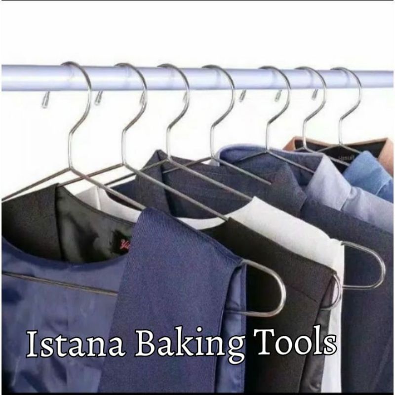 Hanger Stainless steel Kokoh Tebal Termurah Bahan: stainless steel Tebal