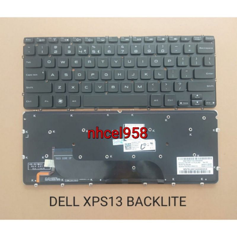 ☑️ Keyboard Dell XPS 13