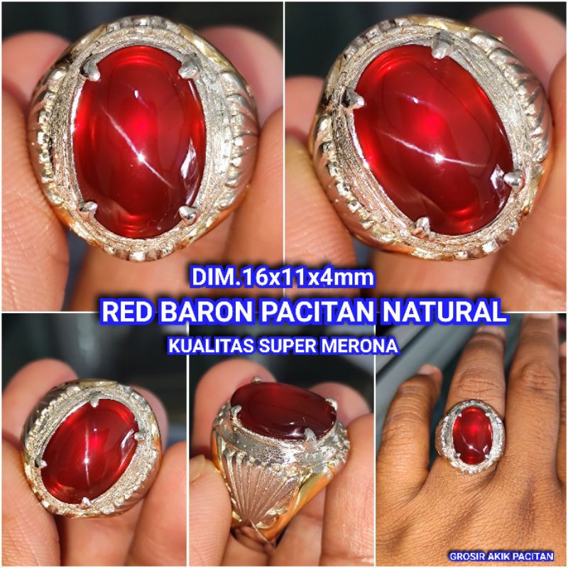 RED BARON PACITAN NATURAL SUPER RED MERONA