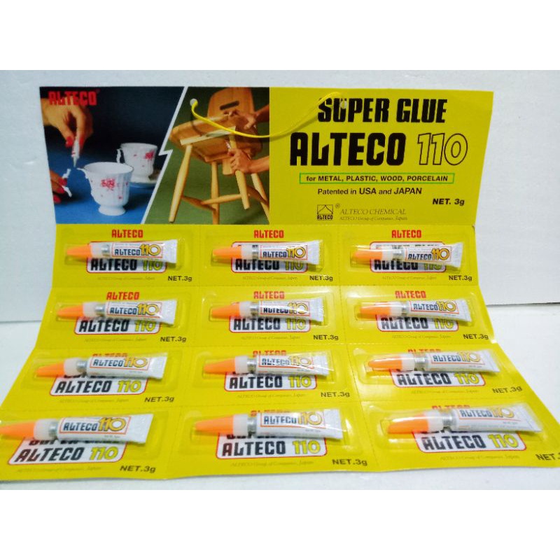 LEM SUPER GLUE ALTECO 110 NET:3G ASLI ORIGINAL