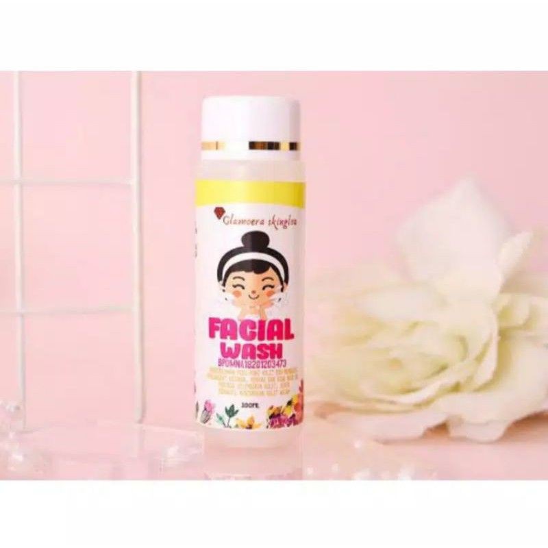 FACIAL WASH GLAMOERA BPOM