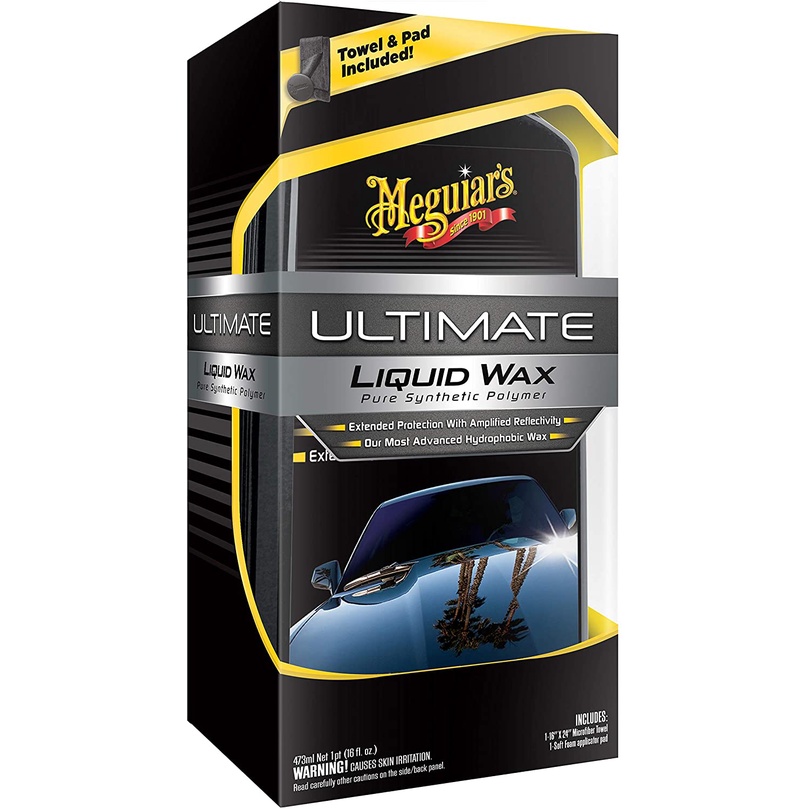 MEGUIAR'S - MEGUIARS G210516 Ultimate Liquid Wax 473mL