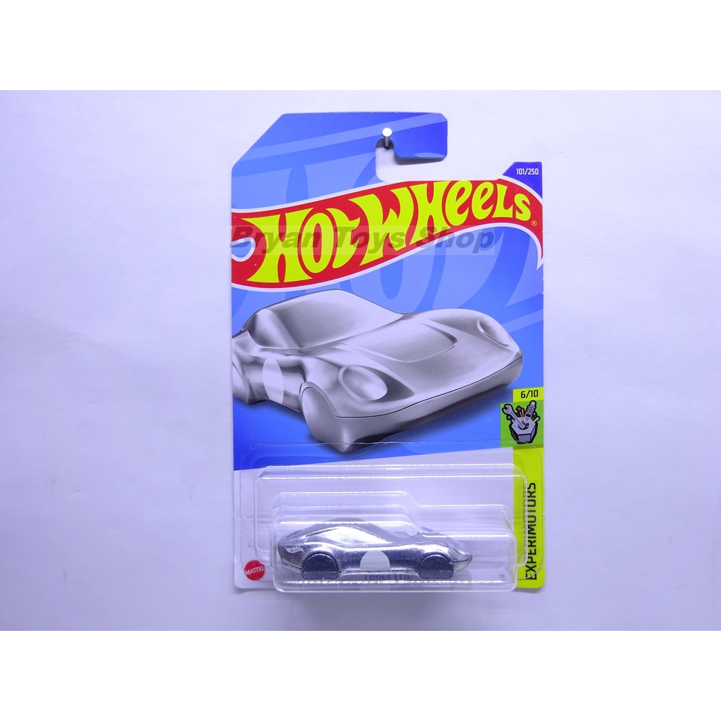 Hot Wheels Coupe Clip Silver - Gantungan Kunci